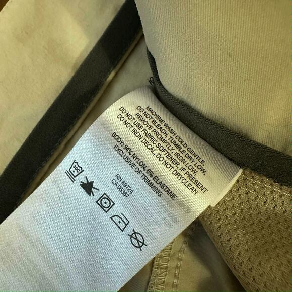 COLUMBIA Mumbai Mover III Pants Beige Straight Leg Omni Shield Work - Picture 10 of 13